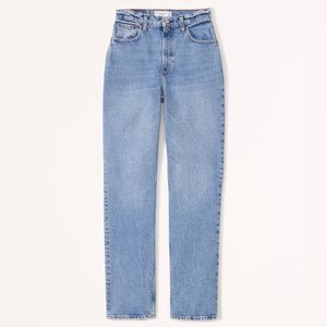 Abercrombie & Fitch, The 90s Straight Ultra High Rise Jeans, Size 27/4 Short